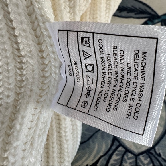 Quince Cream Ribbed Open-Front Cardigan - Picture 3 of 4